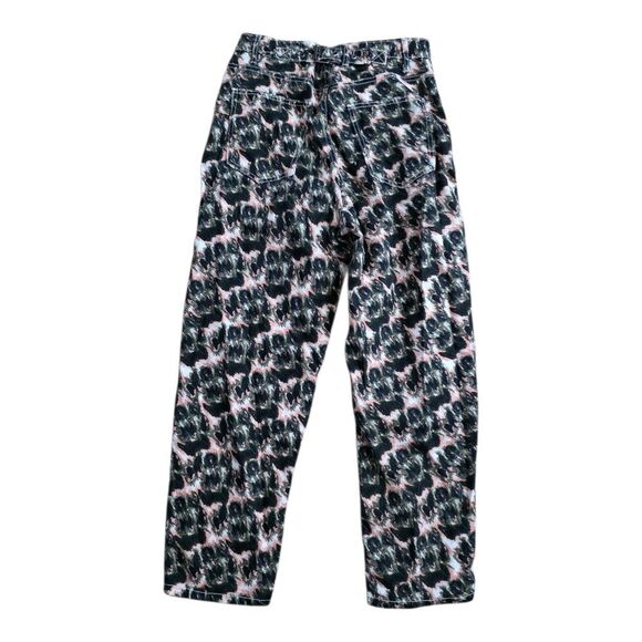 Rachel Comey X Target Green Pink Camouflage Tapered Denim Pants 6 - Picture 2 of 5